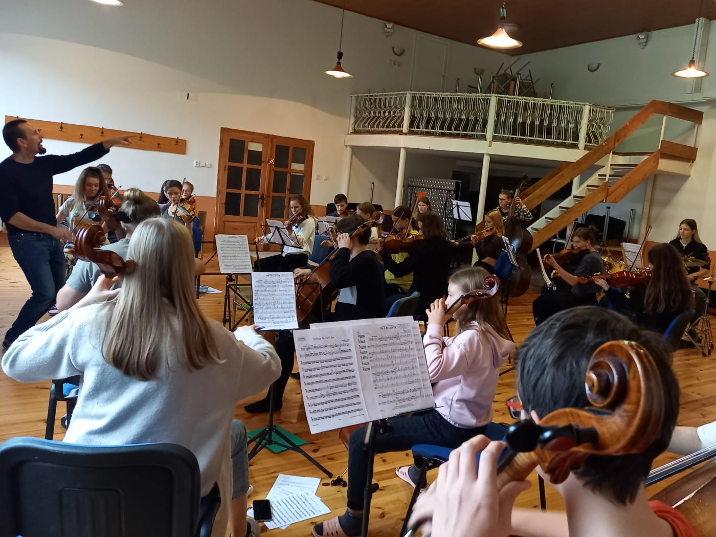 Archi con Brio se pilně soustředilo na horách