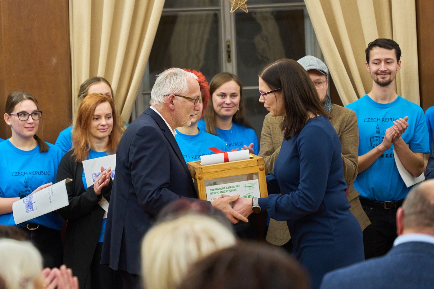 Hospic děkuje Archi con Brio, Viktorce a Sborečku