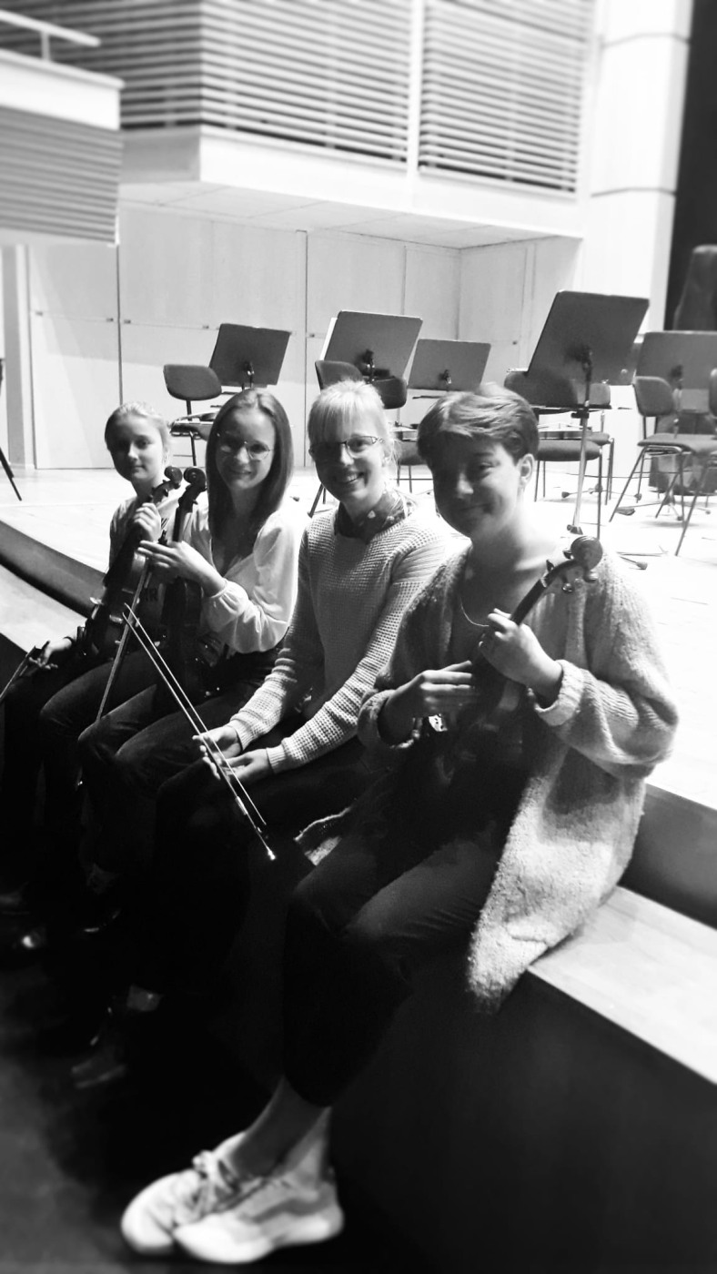 Zkouška s Filharmonií Hradec Králové