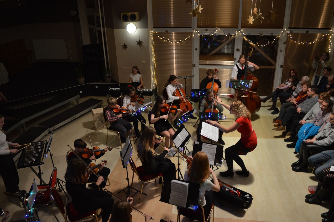 Víkendové soustředění smyčcového orchestru Gioco