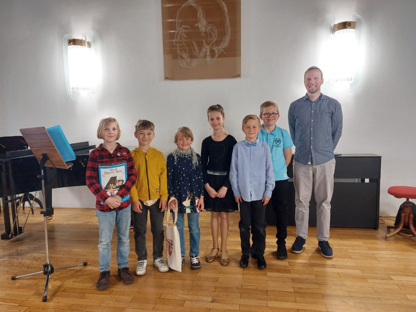 Třídní koncert žáků Jakuba Rojka