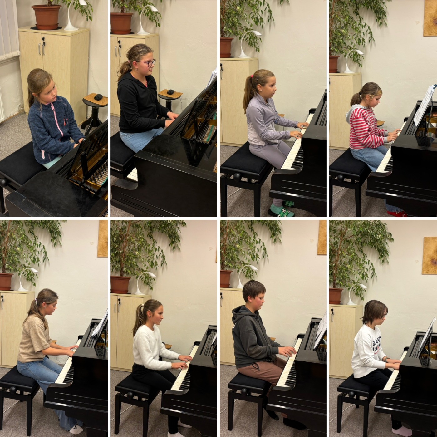 Klavírní seminář na pobočce ZUŠ v České Skalici