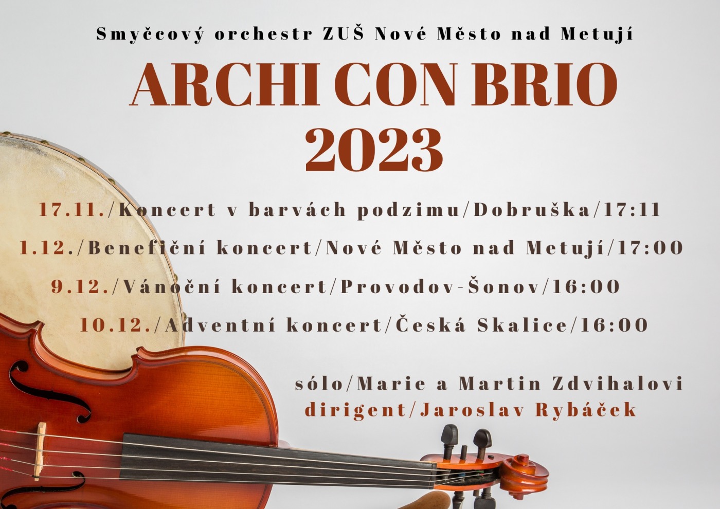 Nová sezóna Archi con Brio
