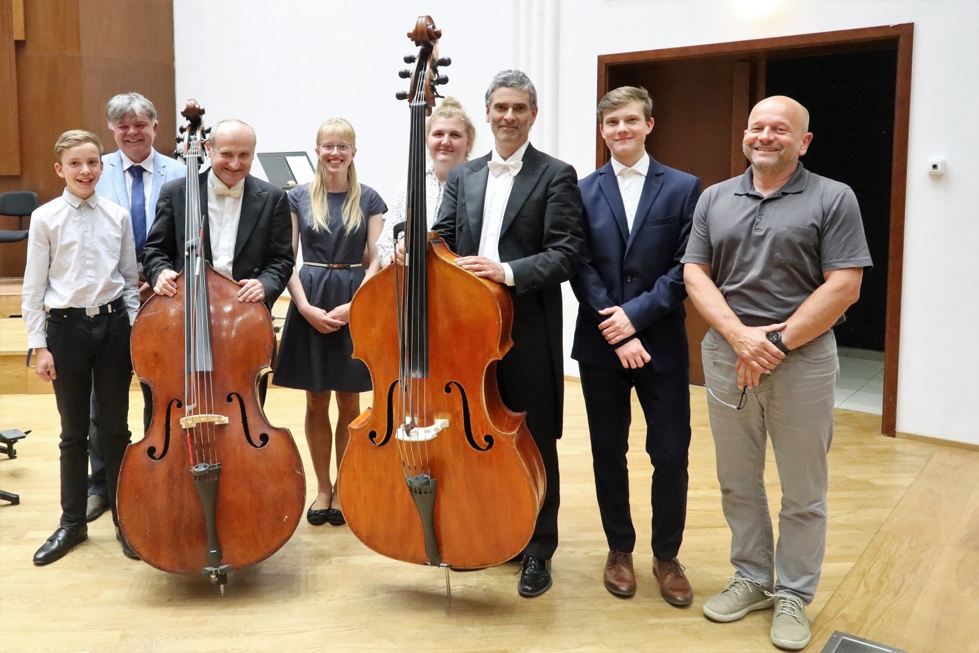 Kontrabasová třída v Pardubicích